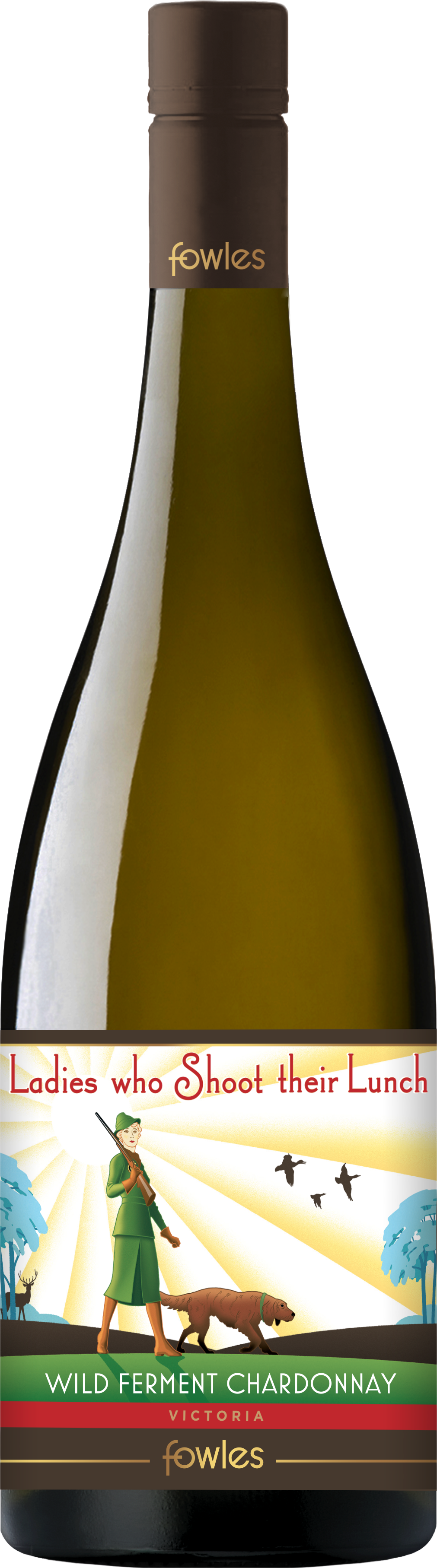 Fowles Wine Ladies Who Shoot Their Lunch Chardonnay